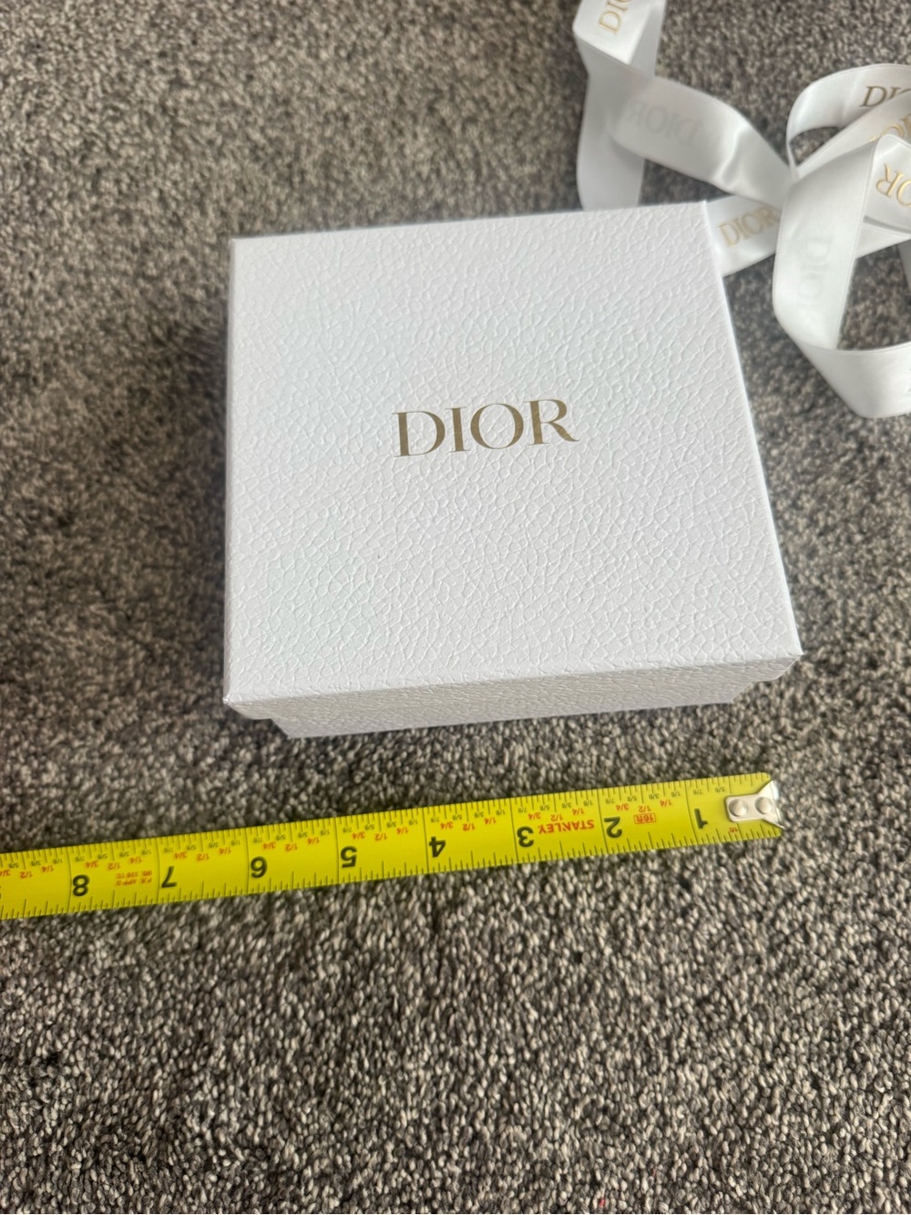 Empty Dior Gift Bag & Box with Ribbon - Picture 5 of 9